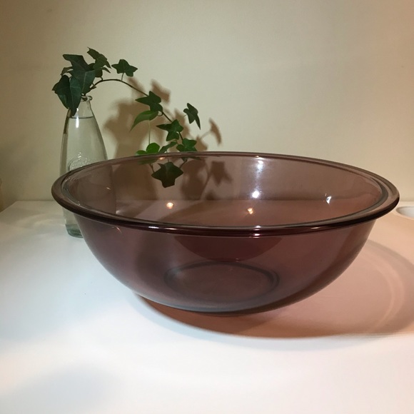 Vintage NWB Pyrex Cranberry Mixing Bowls - Picture 10 of 16